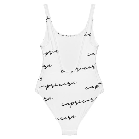 Capricorn Monogram One-Piece Swimsuit - Memories of Seasons
