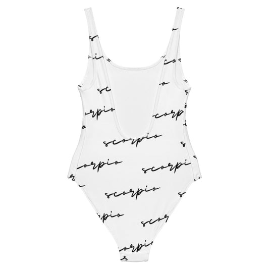Scorpio Monogram One-Piece Swimsuit - Memories of Seasons