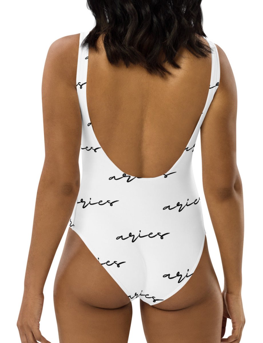 Aries Monogram One-Piece Swimsuit - Memories of Seasons