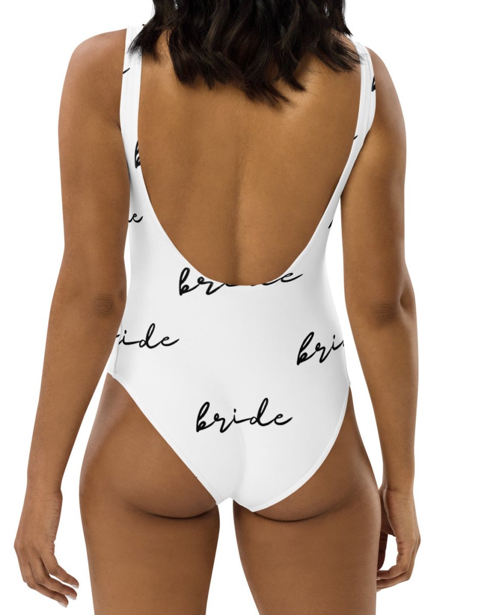 Bride All Over Print One-Piece Swimsuit - Memories of Seasons