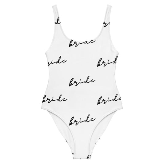 Bride All Over Print One-Piece Swimsuit - Memories of Seasons