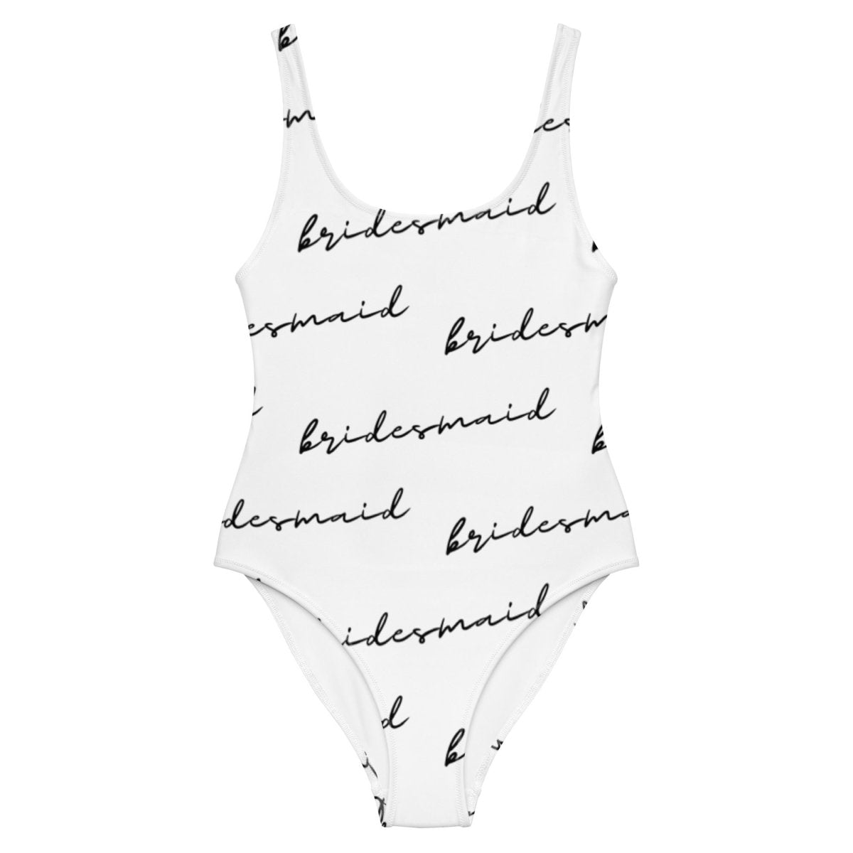 Bridesmaid All Over Print One-Piece Swimsuit - Memories of Seasons