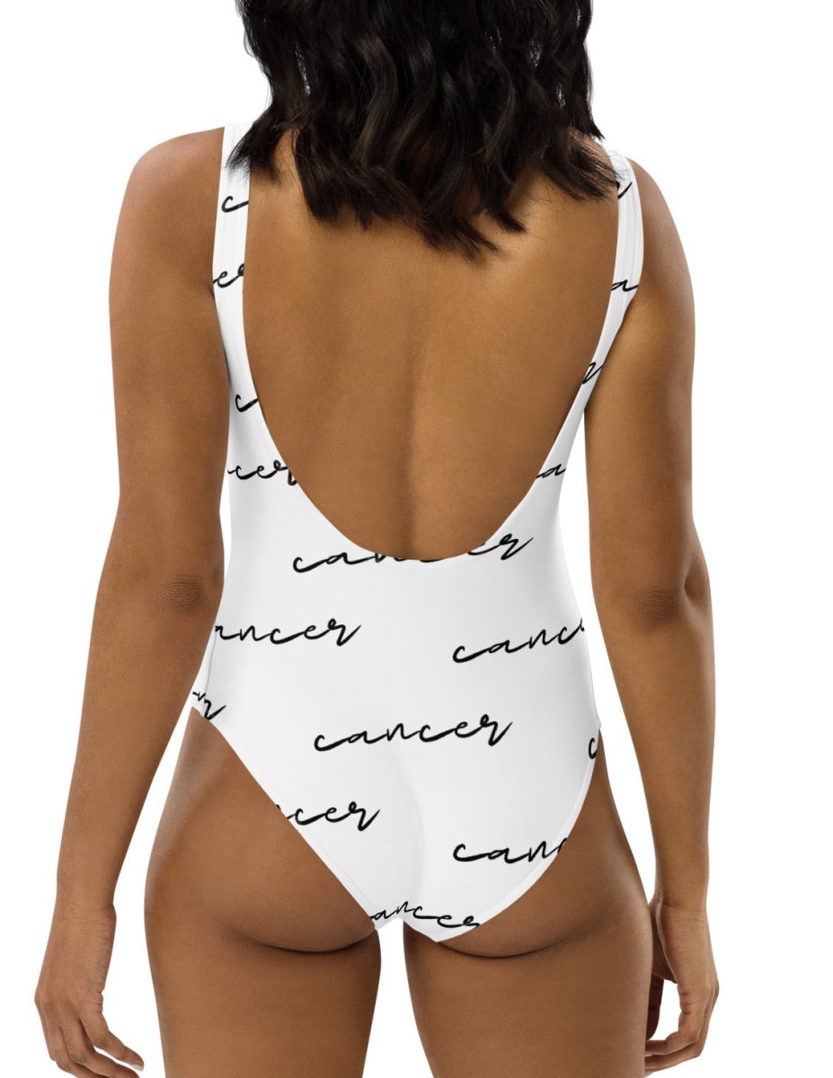 Cancer Monogram One-Piece Swimsuit - Memories of Seasons