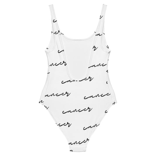 Cancer Monogram One-Piece Swimsuit - Memories of Seasons