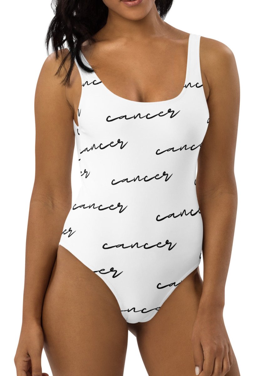 Cancer Monogram One-Piece Swimsuit - Memories of Seasons