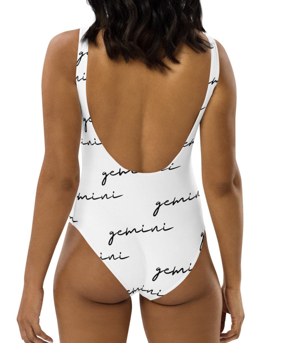 Gemini Monogram One-Piece Swimsuit - Memories of Seasons