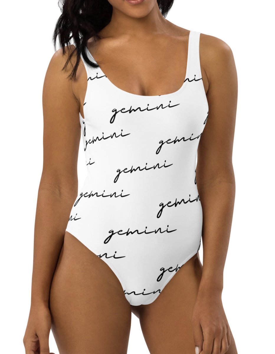 Gemini Monogram One-Piece Swimsuit - Memories of Seasons