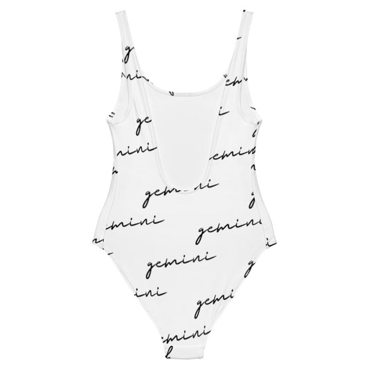 Gemini Monogram One-Piece Swimsuit - Memories of Seasons