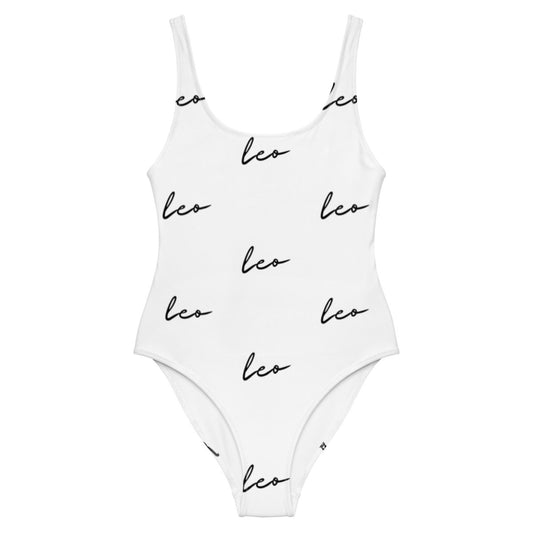 Leo Monogram One-Piece Swimsuit - Memories of Seasons