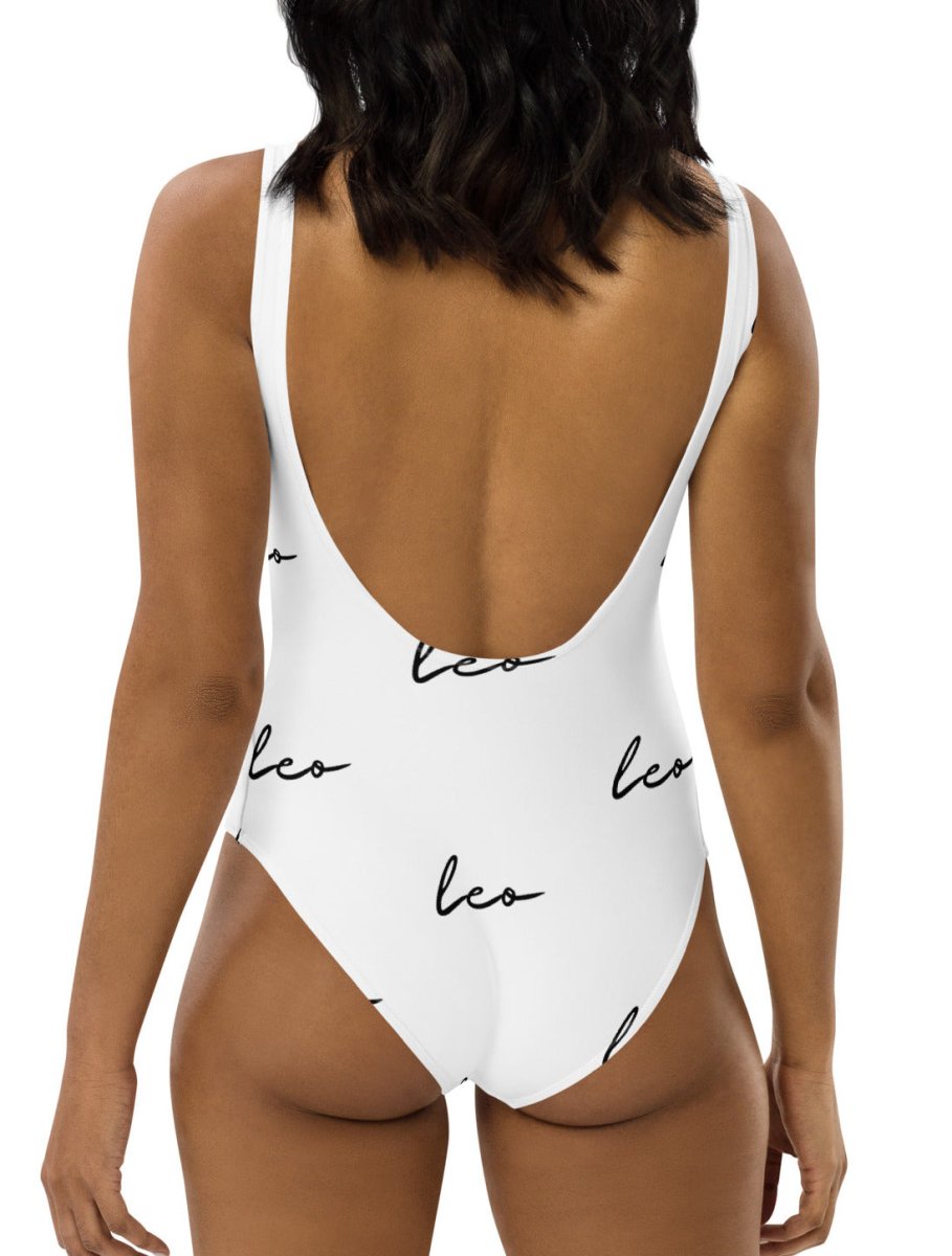 Leo Monogram One-Piece Swimsuit - Memories of Seasons