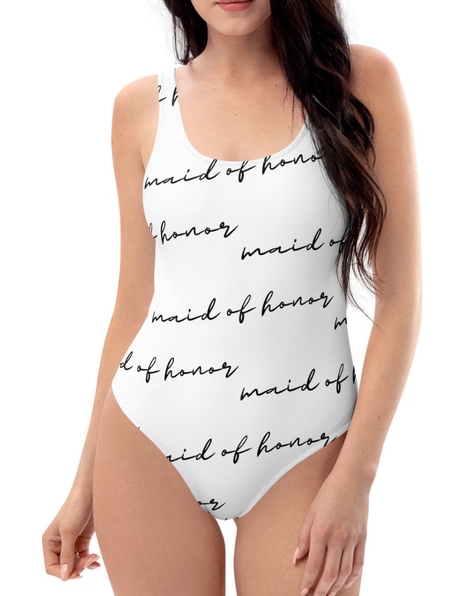 Maid of Honor One-Piece Swimsuit - Memories of Seasons