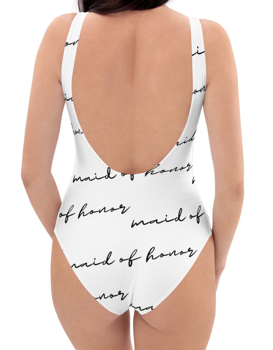 Maid of Honor One-Piece Swimsuit - Memories of Seasons