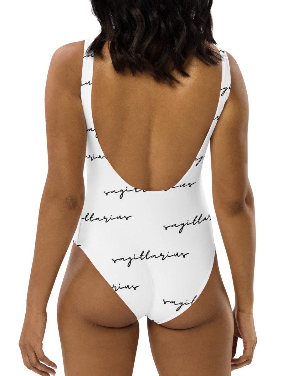 Sagittarius Monogram One-Piece Swimsuit - Memories of Seasons