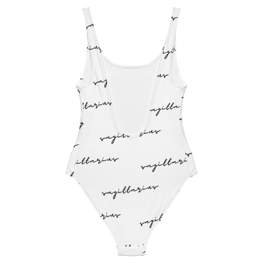 Sagittarius Monogram One-Piece Swimsuit - Memories of Seasons