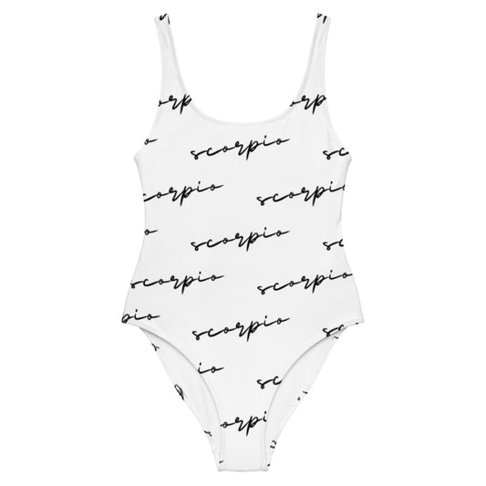Scorpio Monogram One-Piece Swimsuit - Memories of Seasons