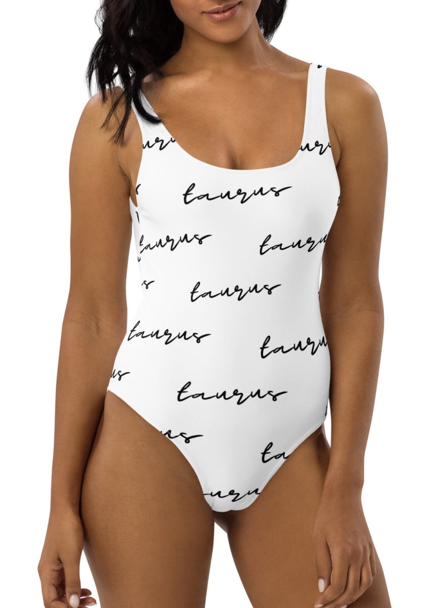 Taurus One-Piece Swimsuit - Memories of Seasons